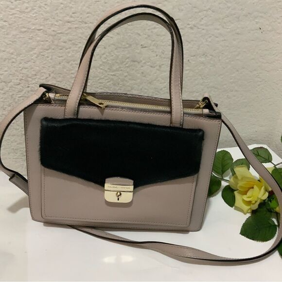 Kate Spade New York Zarinah Hyde Place Calfhair Satchel Purse - Picture 1 of 14